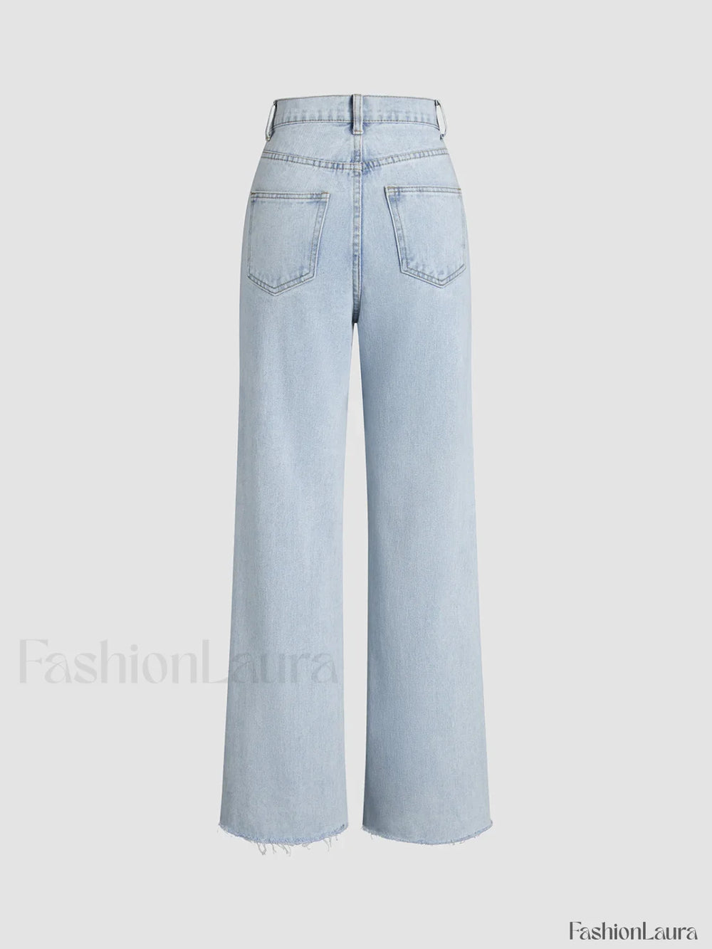 Denim Straight Graceful Leg Jeans Jeans