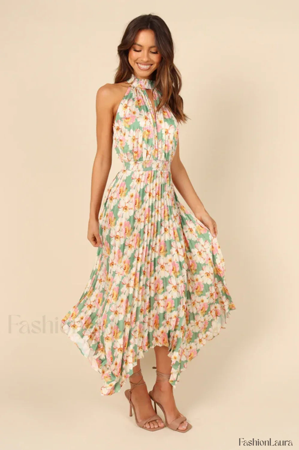 Dominique Elegant Midi Dress