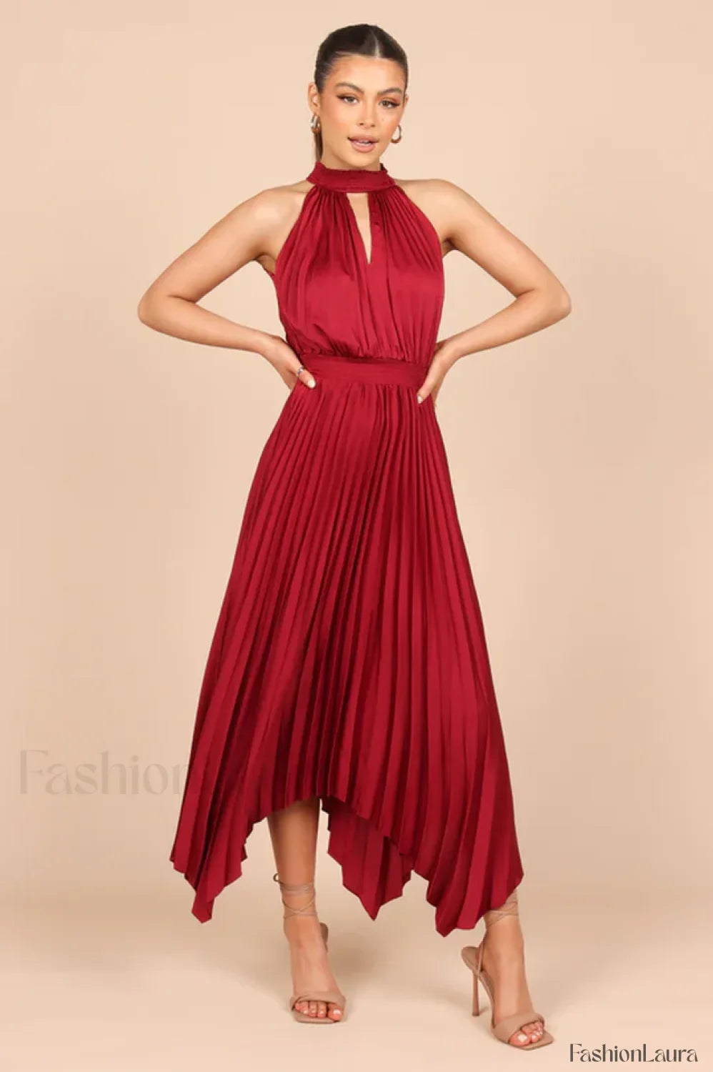 Dominique Elegant Midi Dress