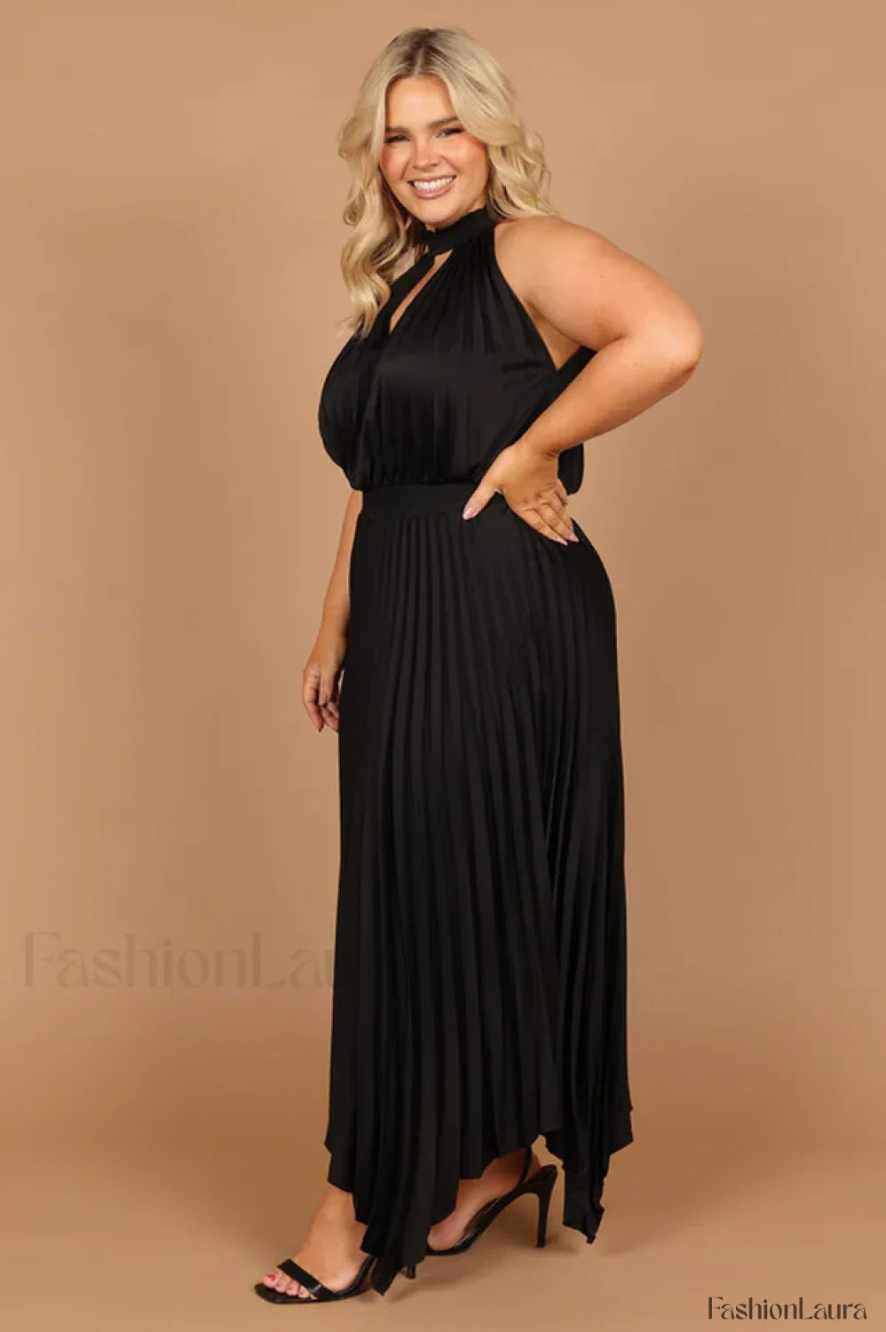 Dominique Elegant Midi Dress