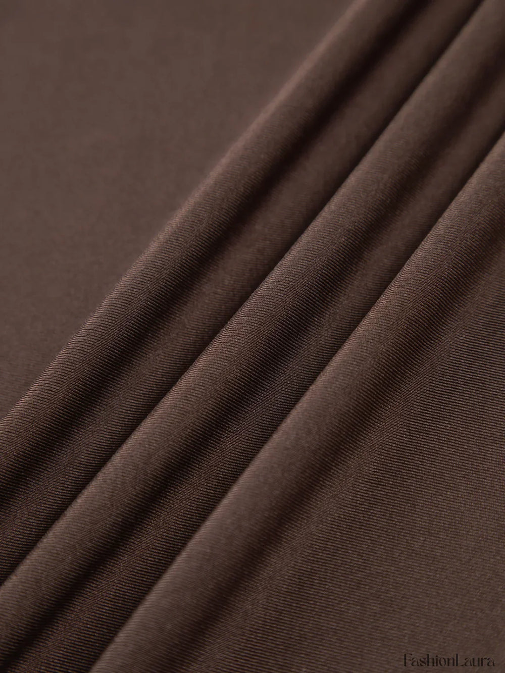 Draped Turtleneck Low Trendy Waist Twist Long Dress Dresses