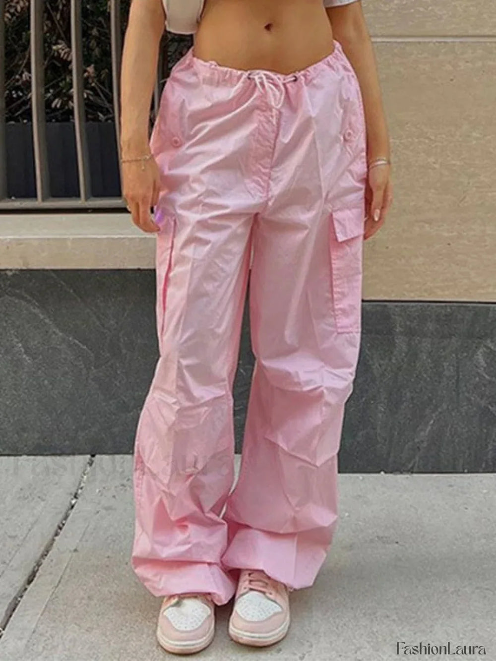 Drawstring Y2K Baggy Cargo Pants Cargo Pants