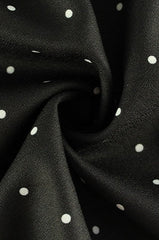 Polka Dot V-Neck A-Line Mini Dress