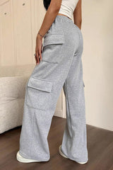 Utility Pocket Slim Fit Knit Pants