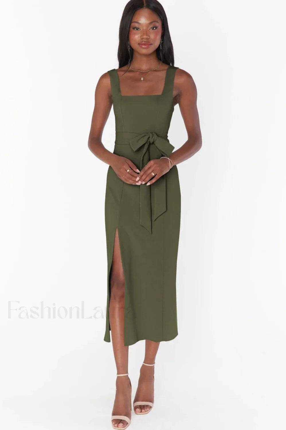 Eden Elegant Midi Dress