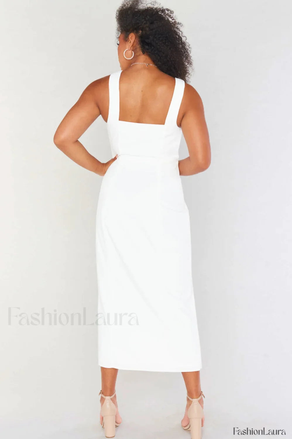 Eden Elegant Midi Dress