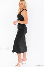 Eden Elegant Midi Dress