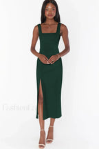 Eden Elegant Midi Dress
