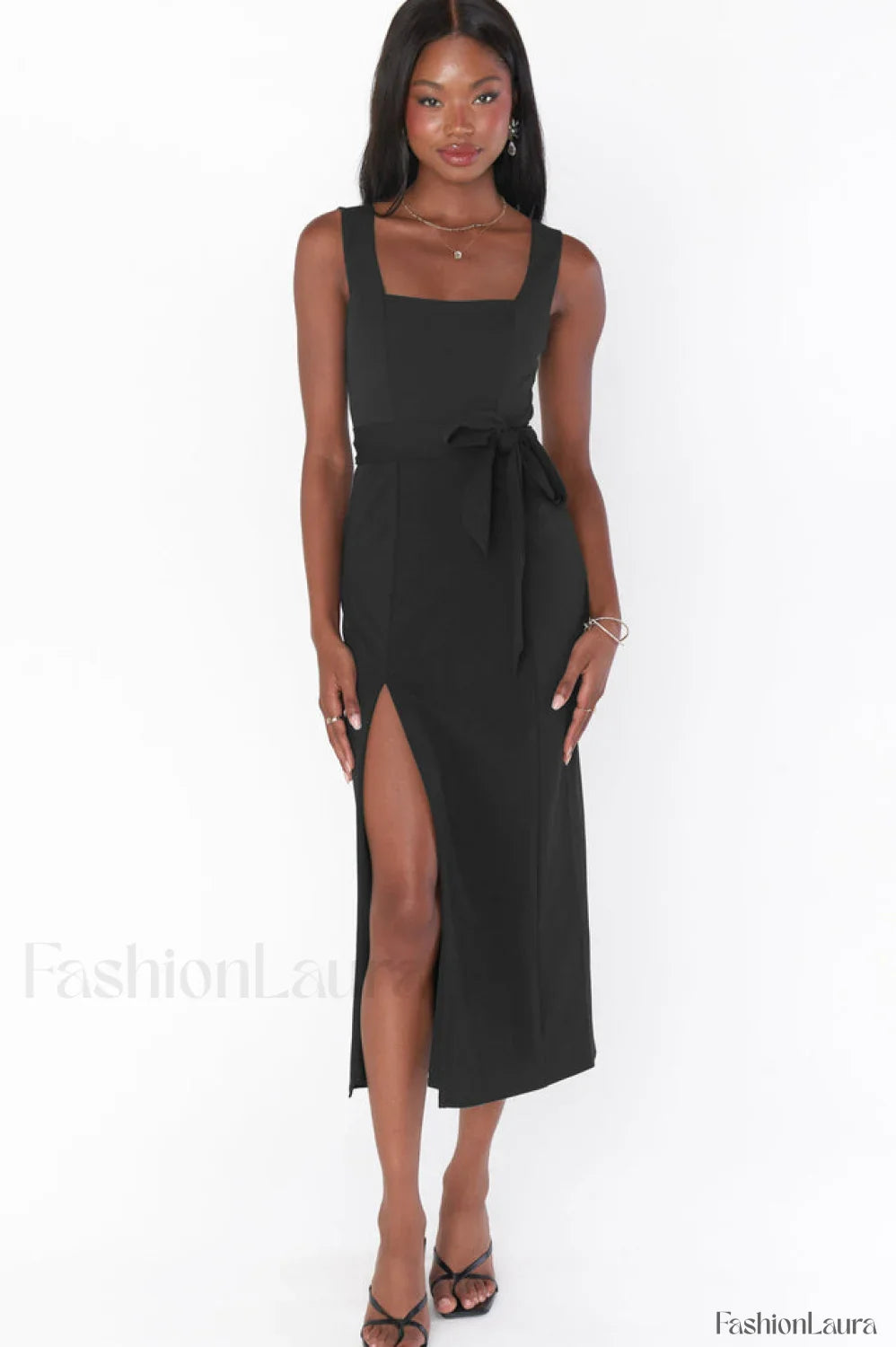 Eden Elegant Midi Dress