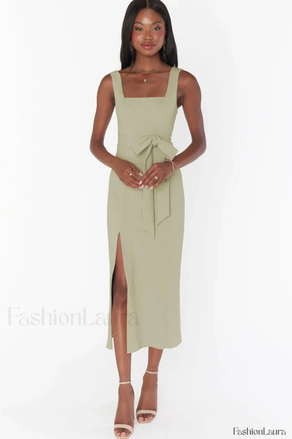 Eden Elegant Midi Dress