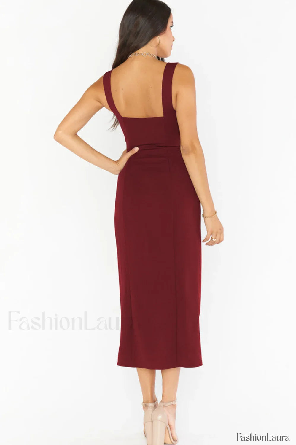 Eden Elegant Midi Dress