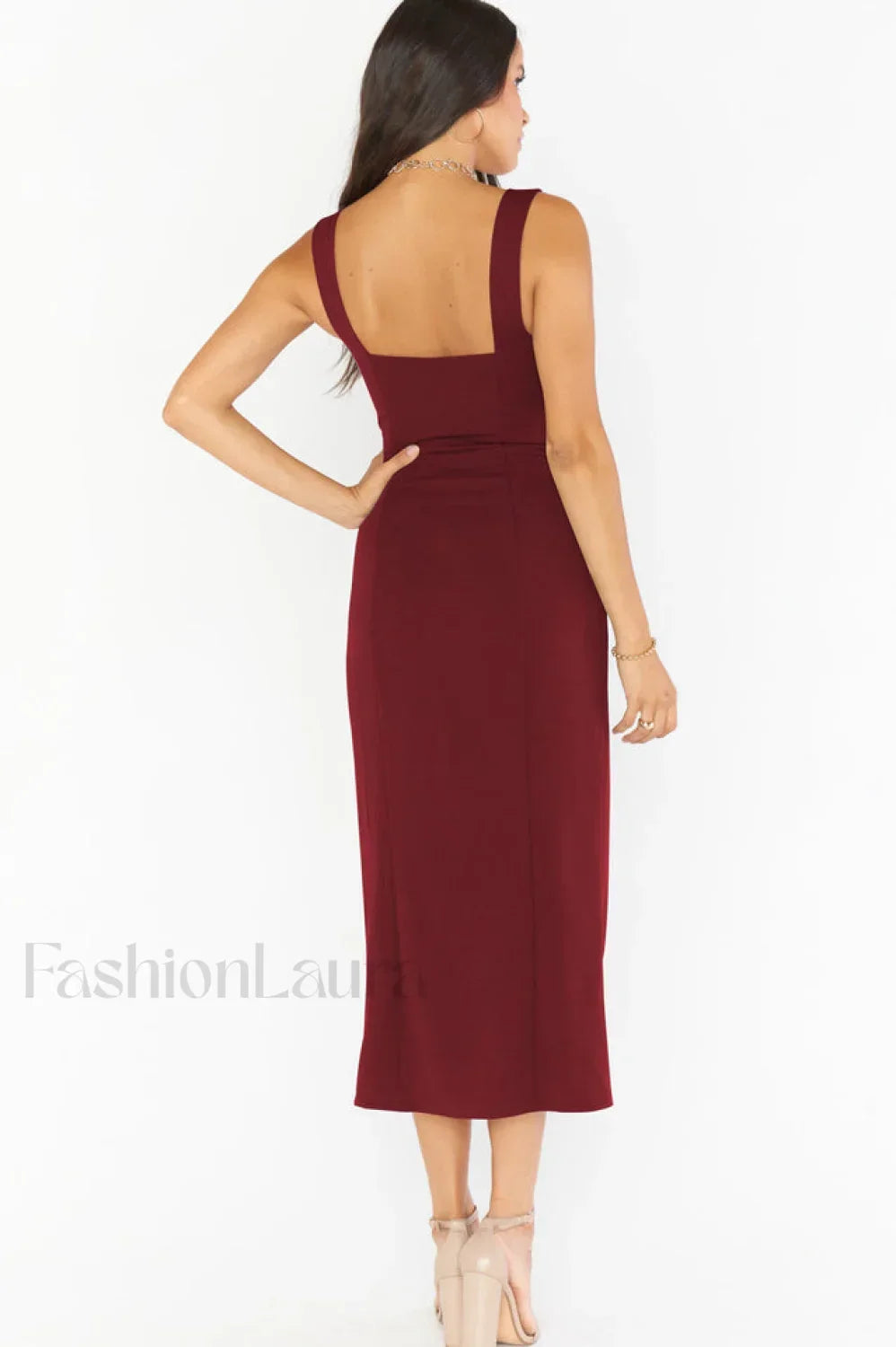 Eden Elegant Midi Dress