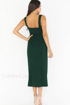 Eden Elegant Midi Dress