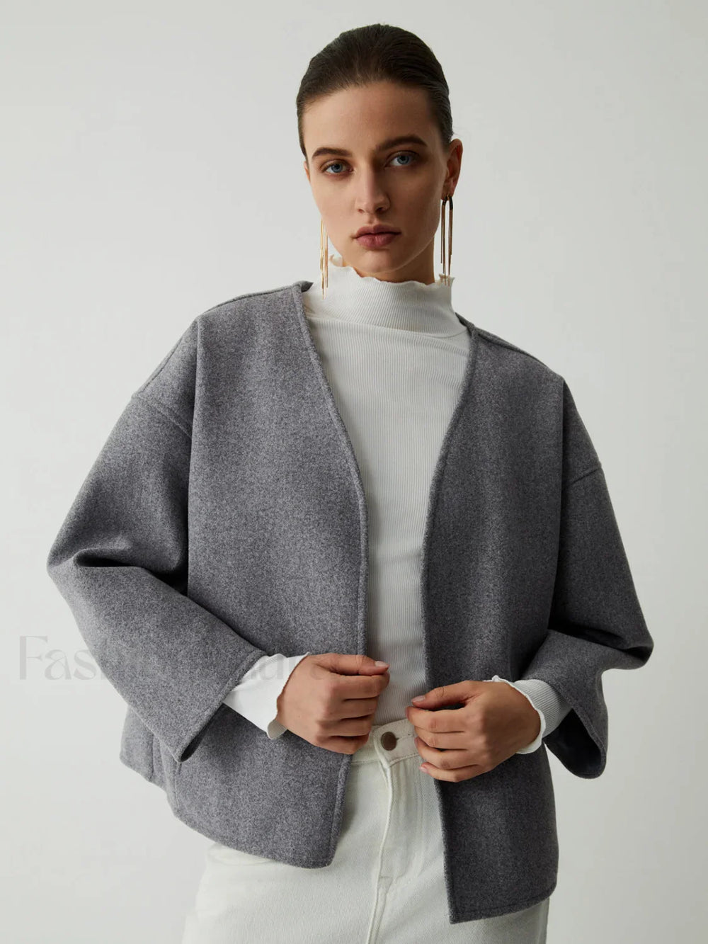 Effortless Charming Kimono Jacket Grey / S Jackets