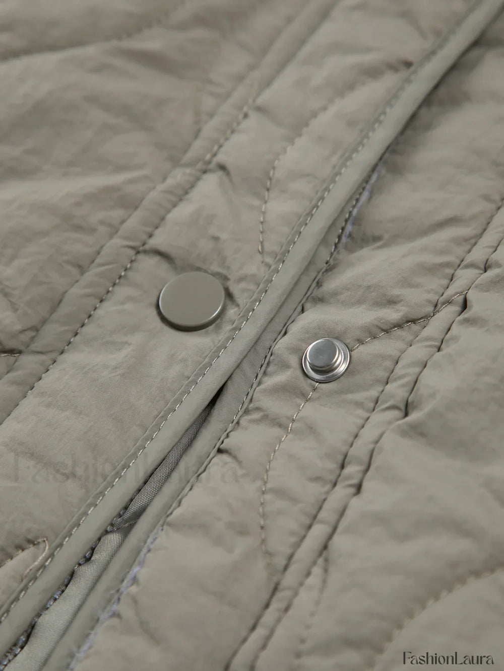 Effortless Quilted Graceful Puffer Coat Winter Coats