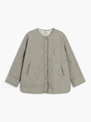 Effortless Quilted Graceful Puffer Coat Winter Coats