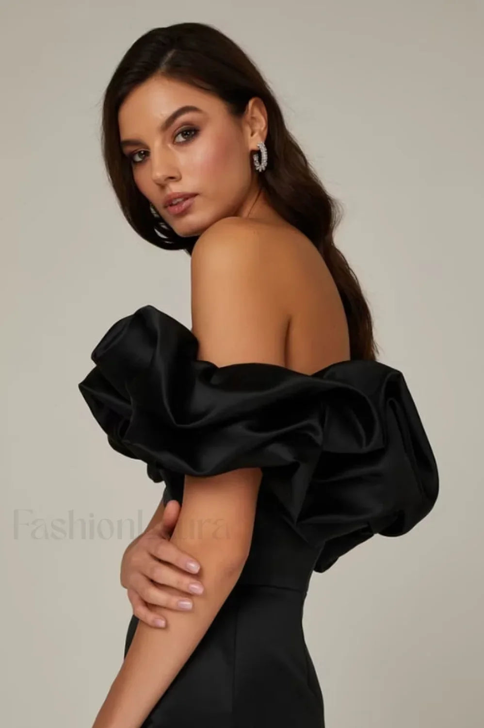 Elastic Mystic Stylish Satin Dress