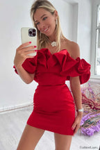 Elastic Mystic Stylish Satin Dress