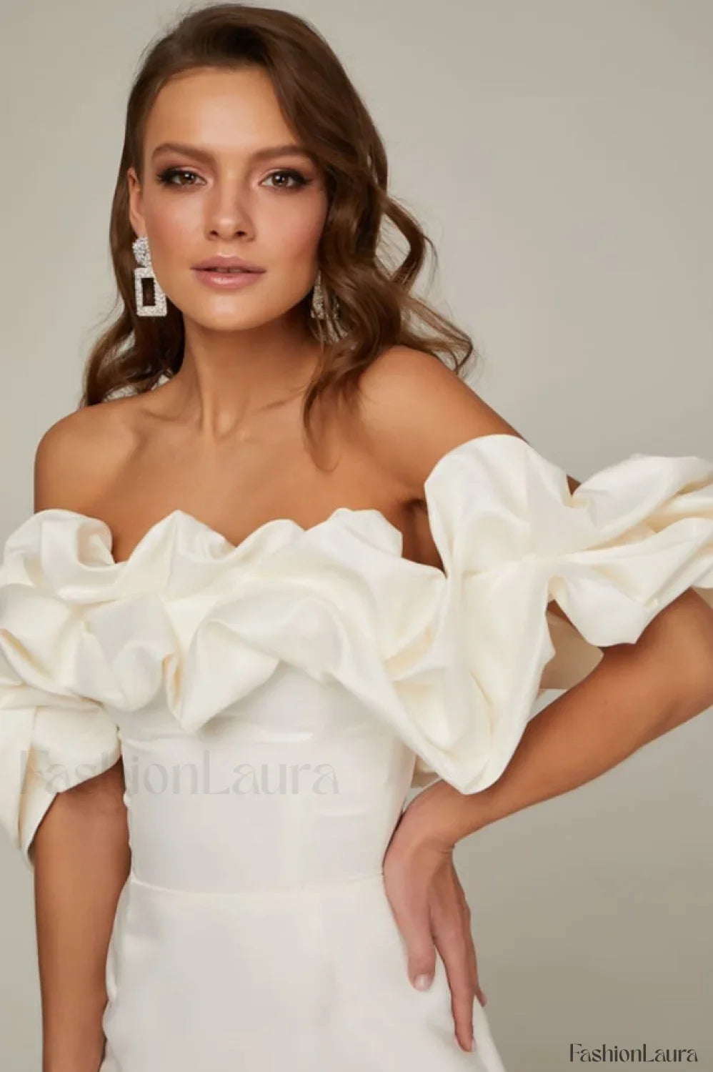 Elastic Mystic Stylish Satin Dress