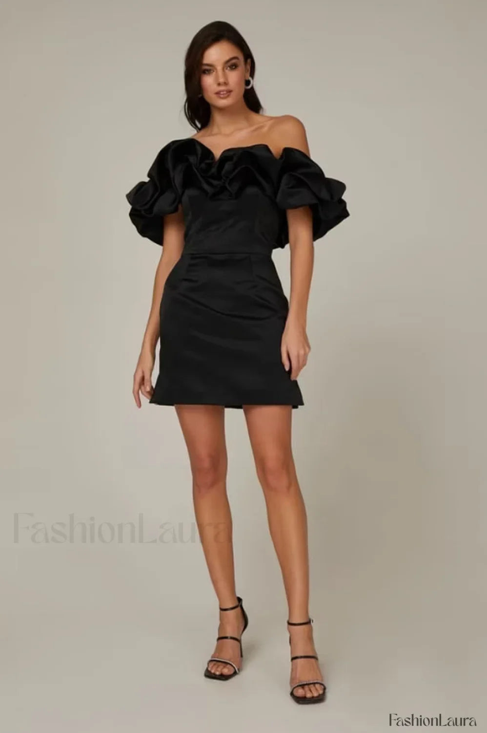 Elastic Mystic Stylish Satin Dress