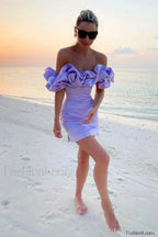 Elastic Mystic Stylish Satin Dress