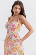 Elia Floral Stylish Midi Sundress