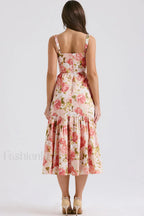 Elia Floral Stylish Midi Sundress
