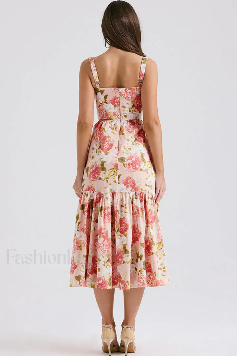 Elia Floral Stylish Midi Sundress