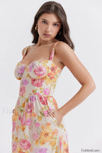 Elia Floral Stylish Midi Sundress