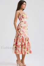 Elia Floral Stylish Midi Sundress