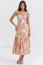 Elia Floral Stylish Midi Sundress