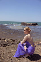 Emilina Sequin Stylish Backless Maxi Dress