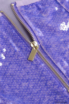 Emilina Sequin Stylish Backless Maxi Dress