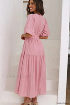 Erin Elegant Midi Dress