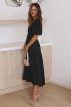 Erin Elegant Midi Dress