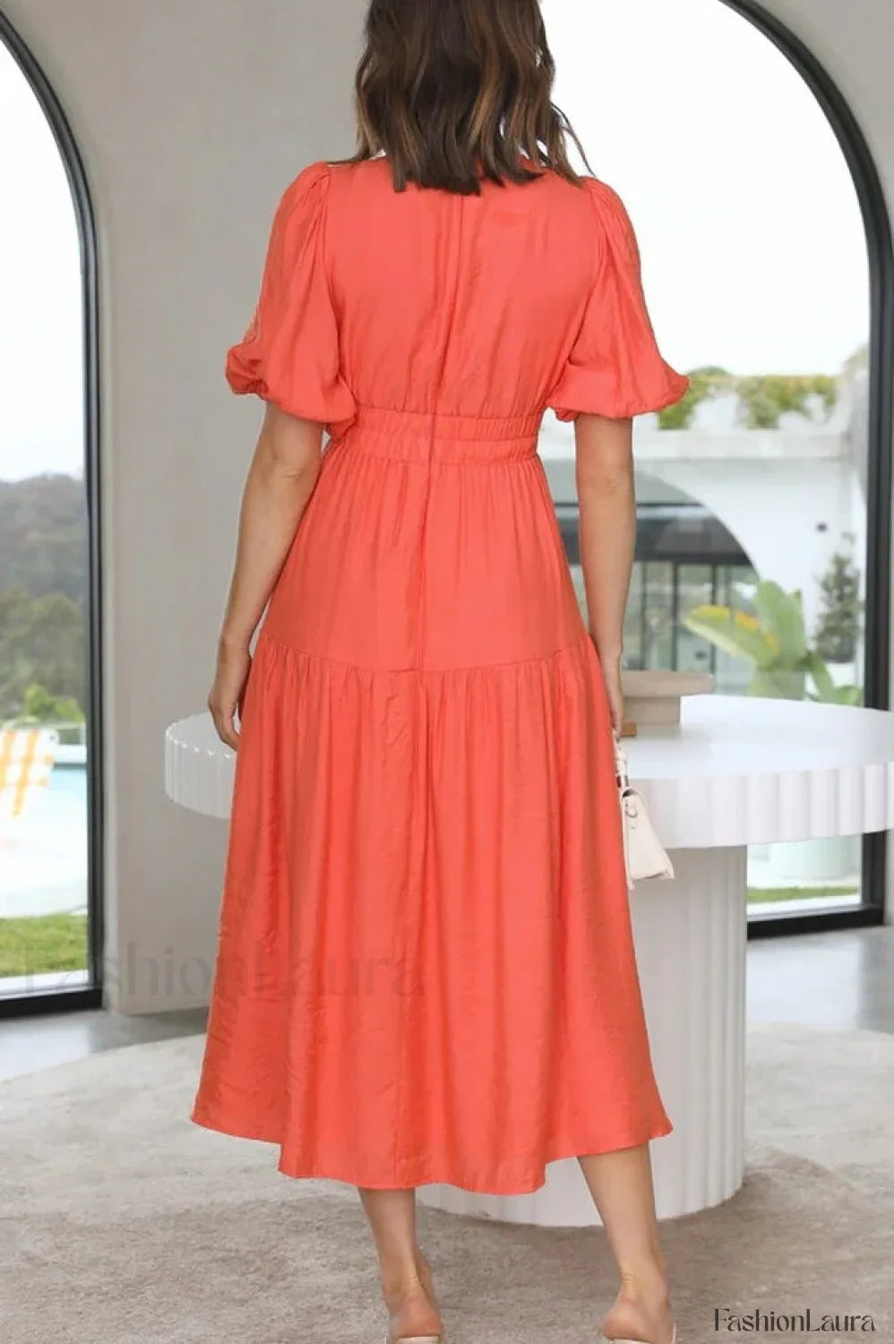 Erin Elegant Midi Dress