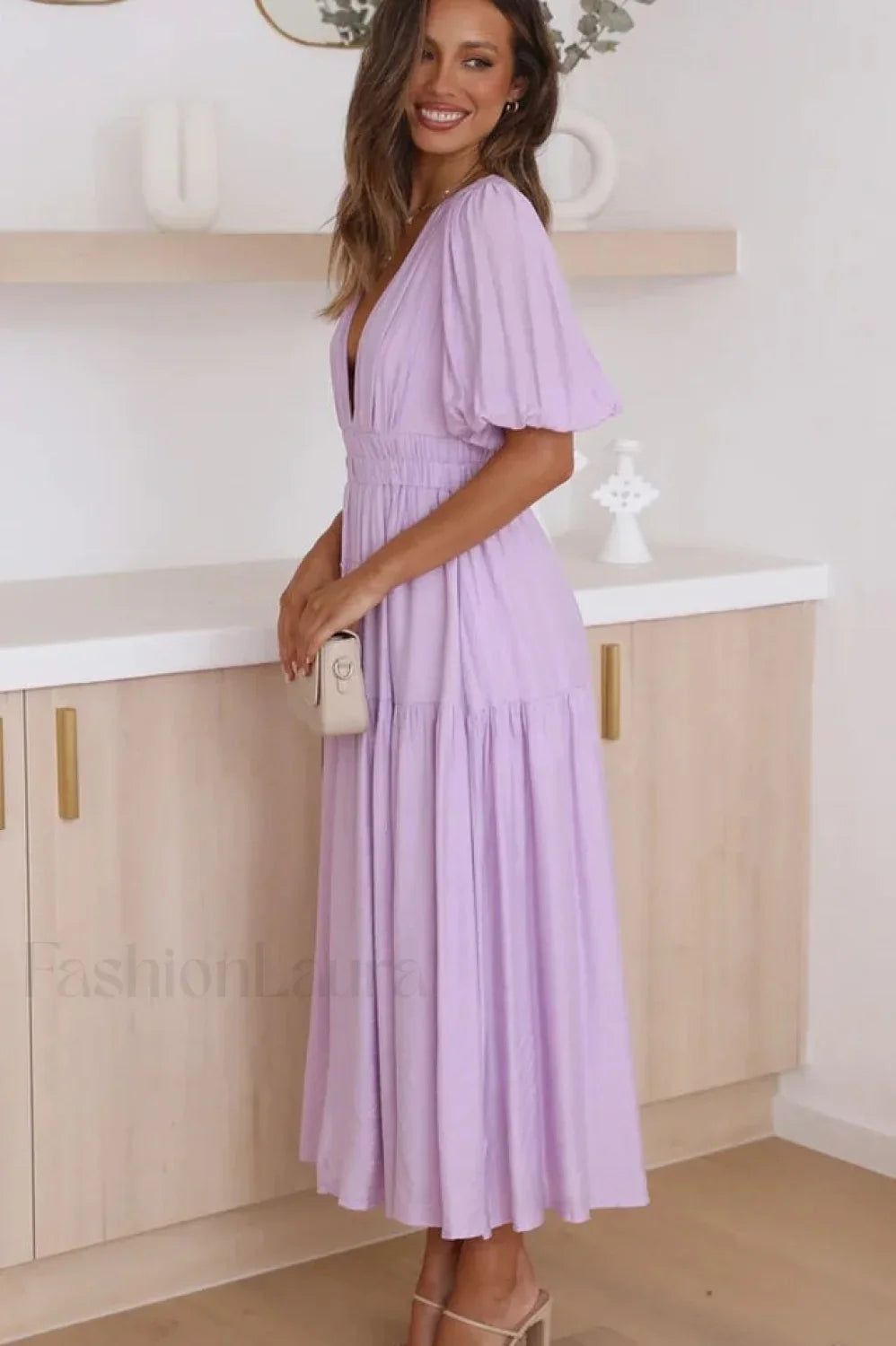 Erin Elegant Midi Dress