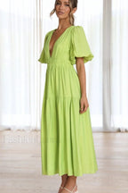 Erin Elegant Midi Dress