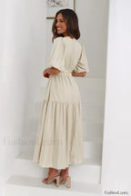 Erin Elegant Midi Dress