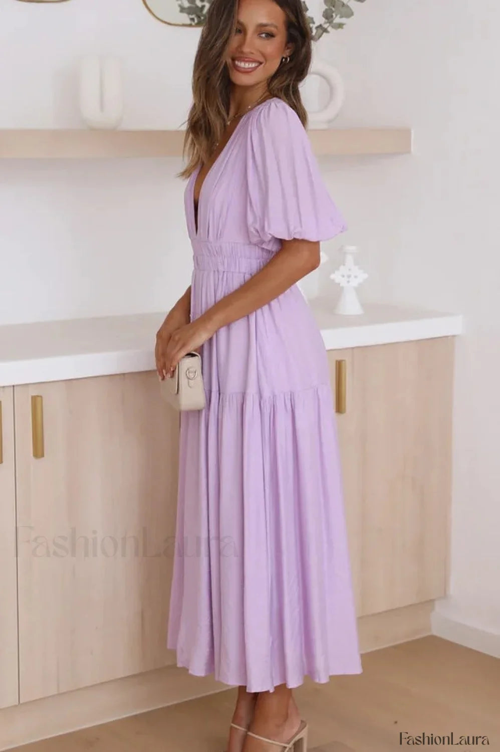 Erin Elegant Midi Dress