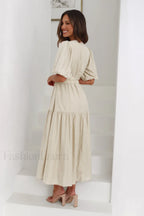 Erin Elegant Midi Dress