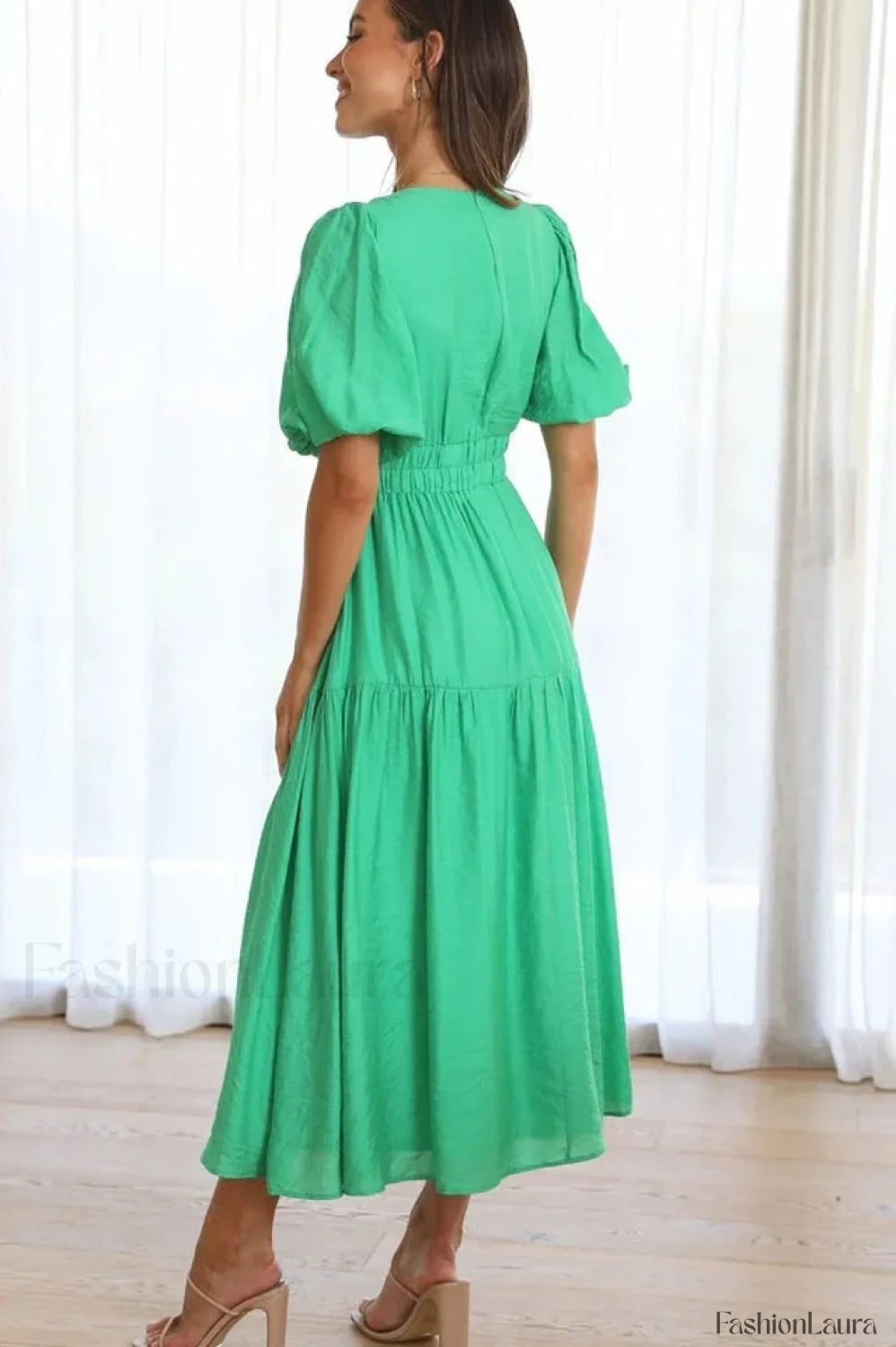 Erin Elegant Midi Dress