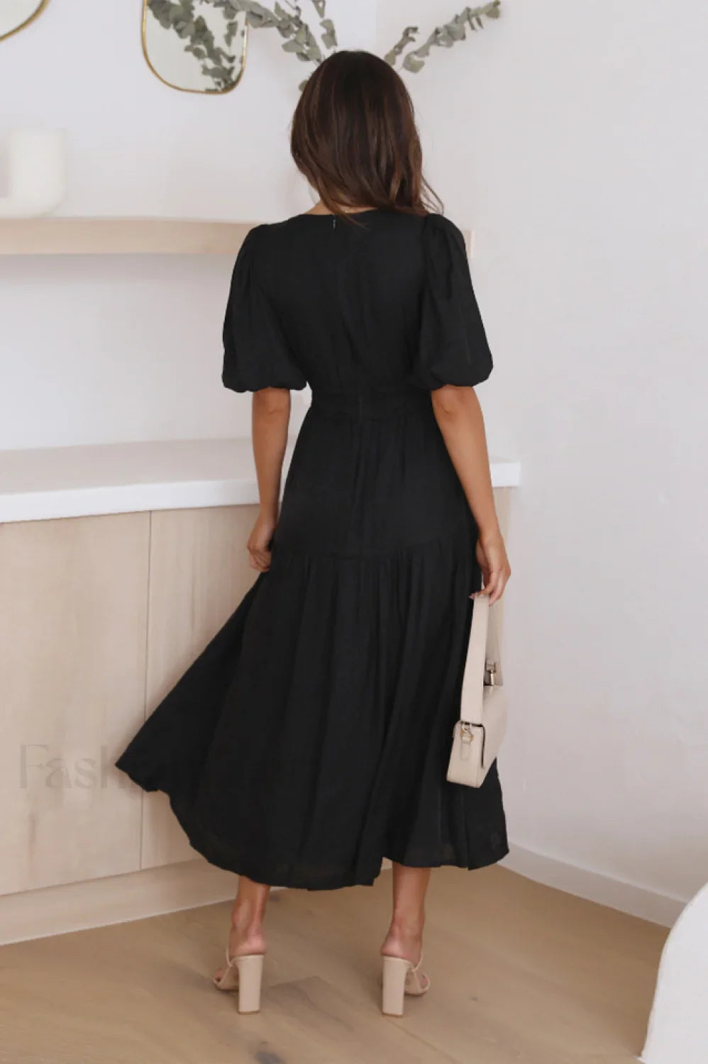 Erin Elegant Midi Dress