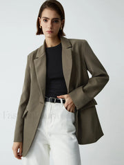 Essential Charming Structured Blazer Blazers