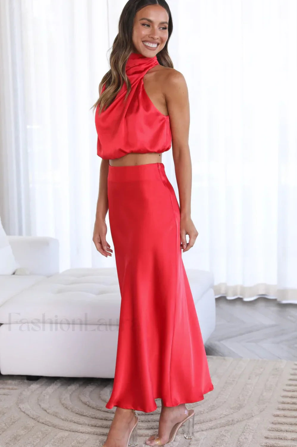 Esther Top + Charming Maxi Skirt Set