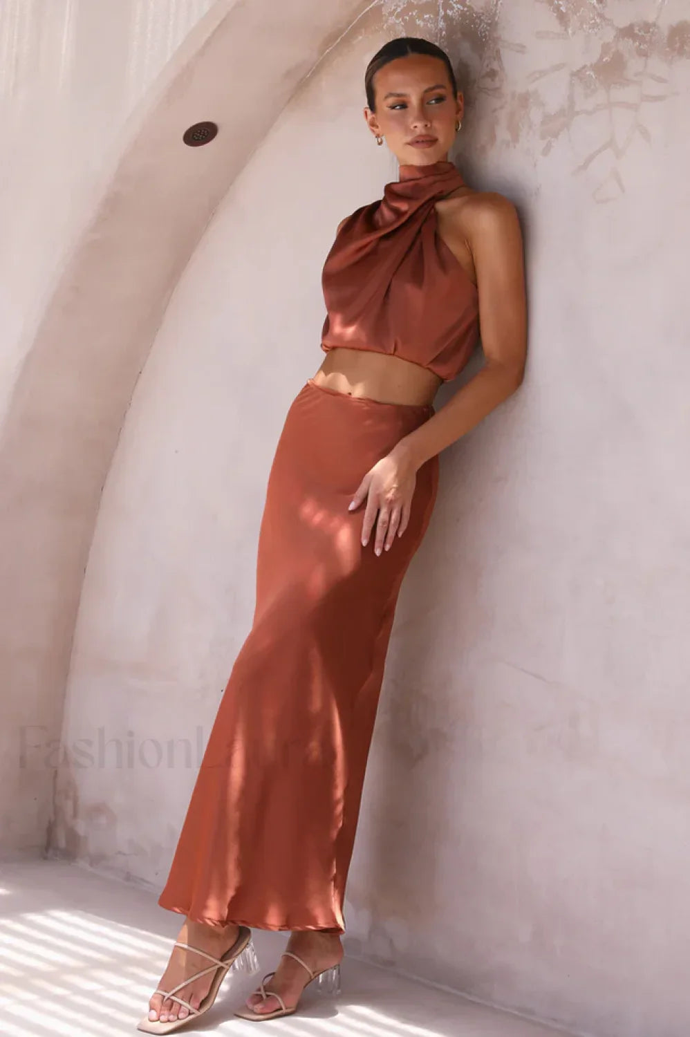 Esther Top + Charming Maxi Skirt Set