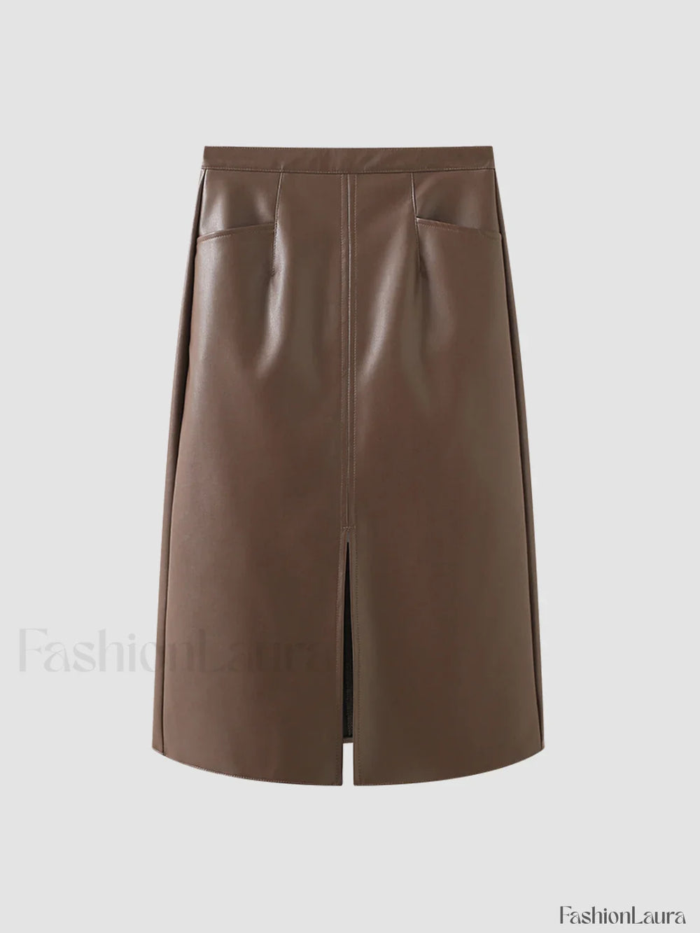 Eternity Nightshade Graceful PU Leather Skirt Skirts