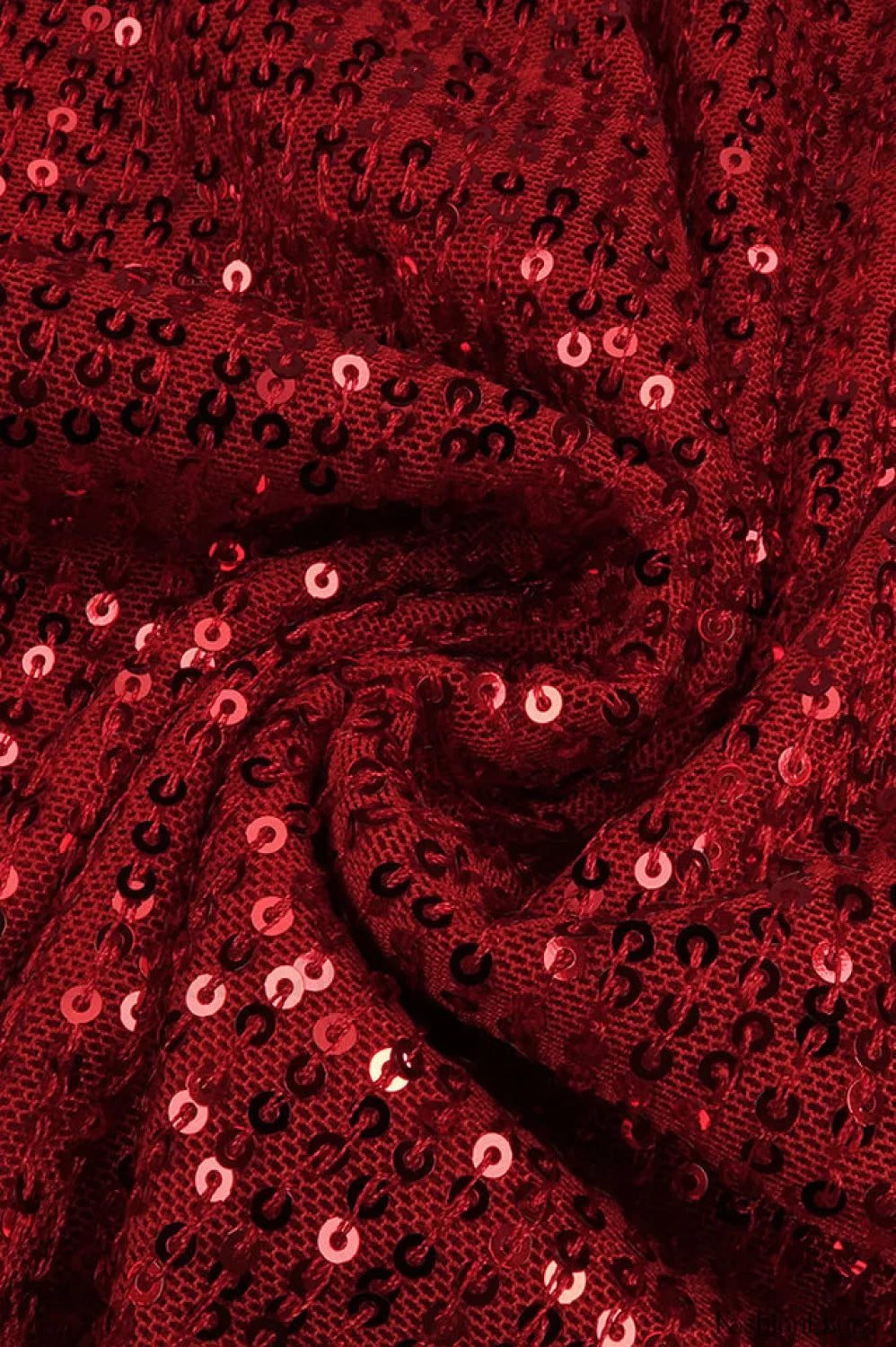 Ethel Sequins One Charming Shoulder Midi Dress