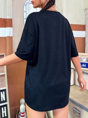 Everything Is Ok Funny Printing Casual T Shirt