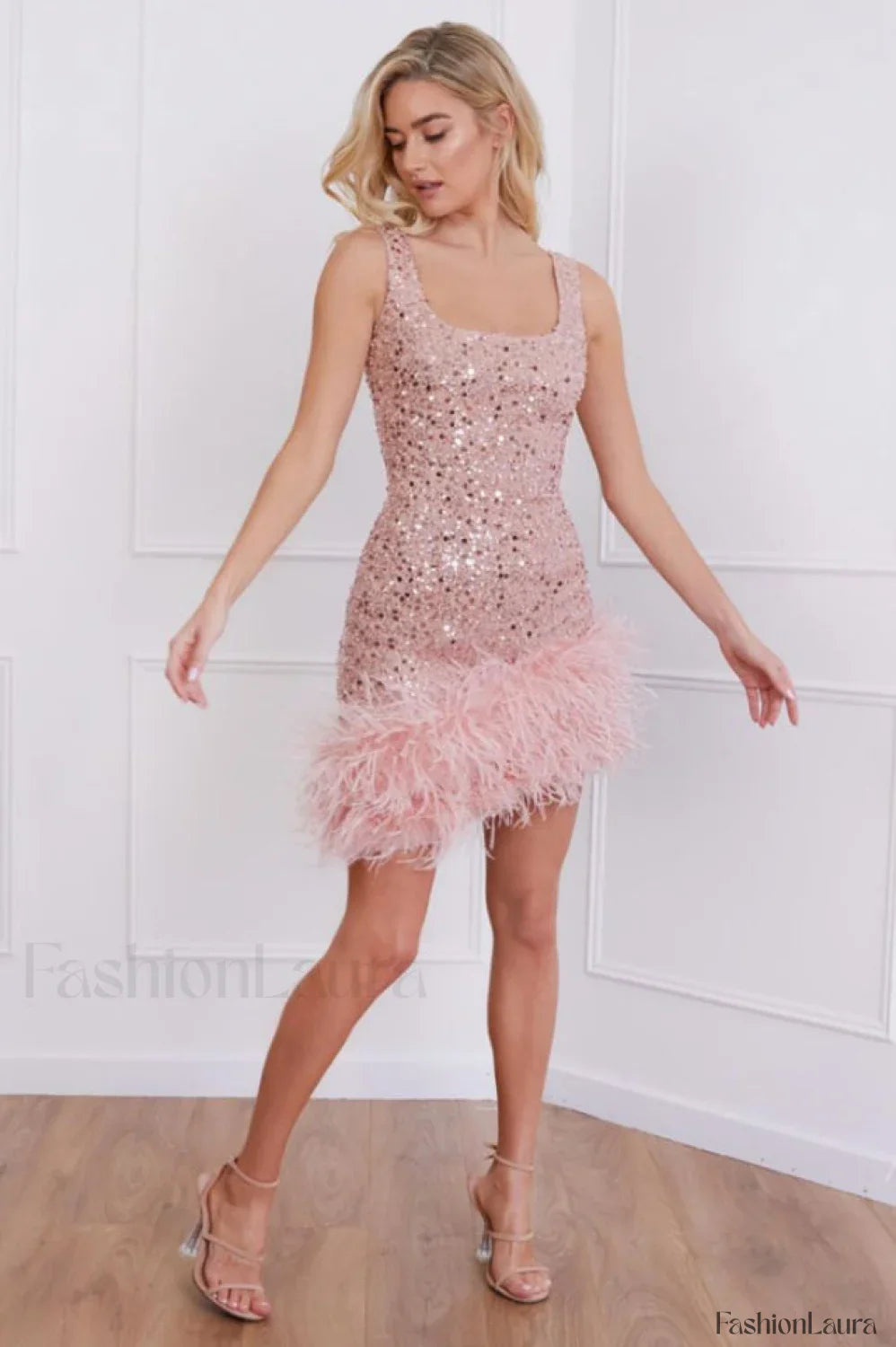 Evie Elegant Pink Dress